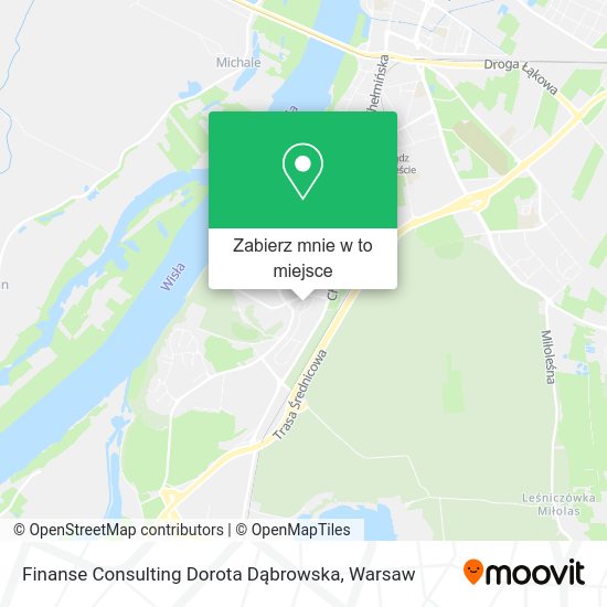 Mapa Finanse Consulting Dorota Dąbrowska