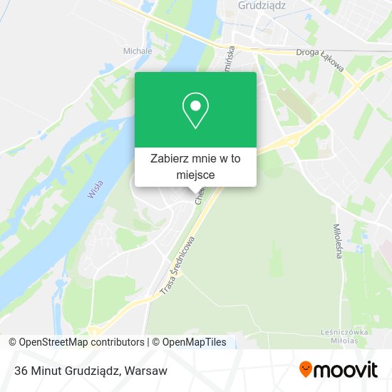 Mapa 36 Minut Grudziądz