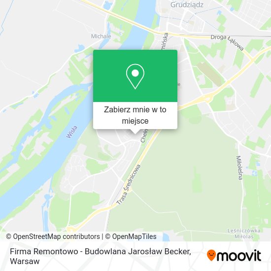 Mapa Firma Remontowo - Budowlana Jarosław Becker