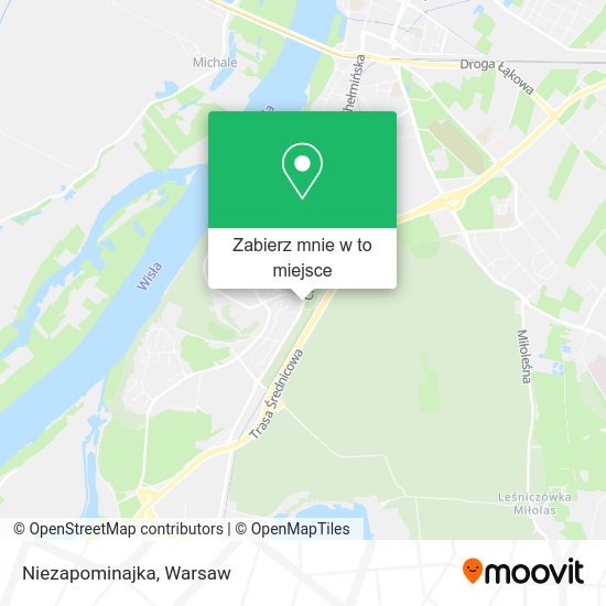 Mapa Niezapominajka