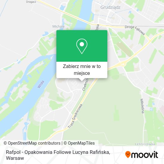 Mapa Rafpol - Opakowania Foliowe Lucyna Rafińska