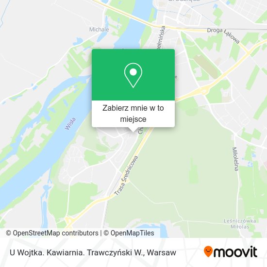 Mapa U Wojtka. Kawiarnia. Trawczyński W.