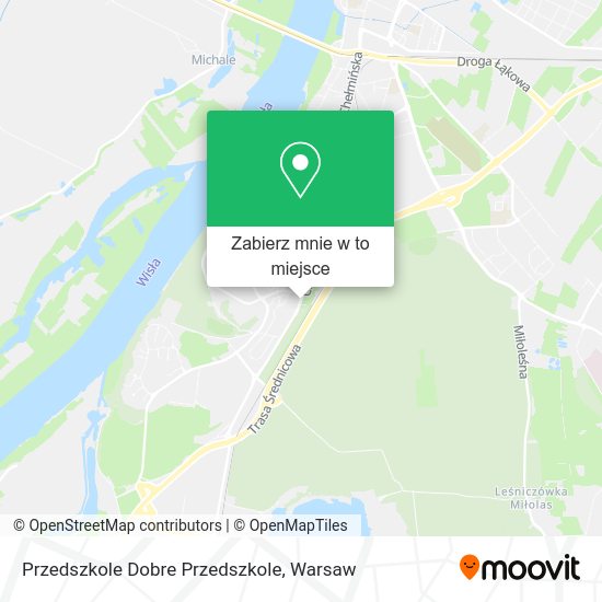 Mapa Przedszkole Dobre Przedszkole