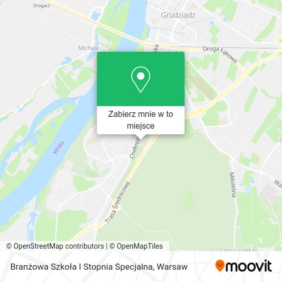 Mapa Branżowa Szkoła I Stopnia Specjalna