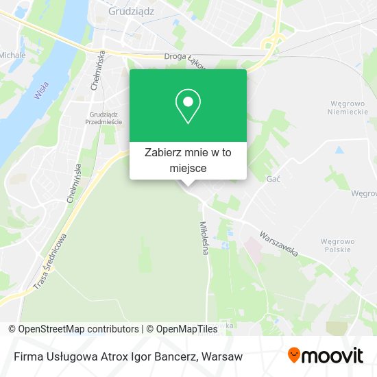 Mapa Firma Usługowa Atrox Igor Bancerz