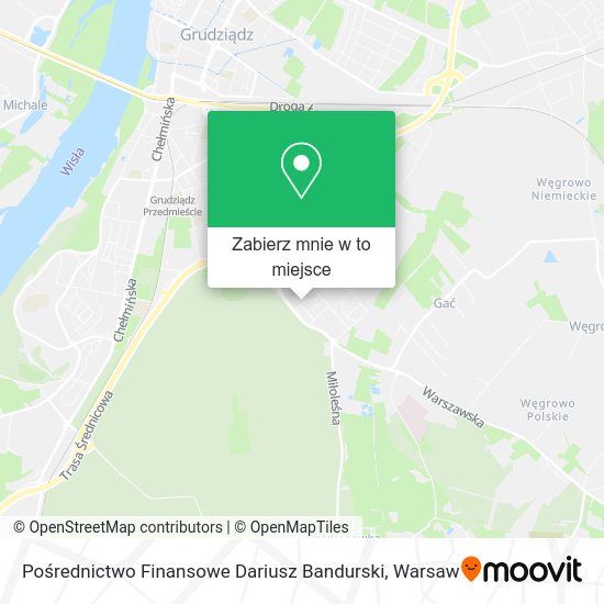 Mapa Pośrednictwo Finansowe Dariusz Bandurski