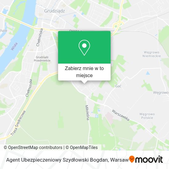 Mapa Agent Ubezpieczeniowy Szydłowski Bogdan