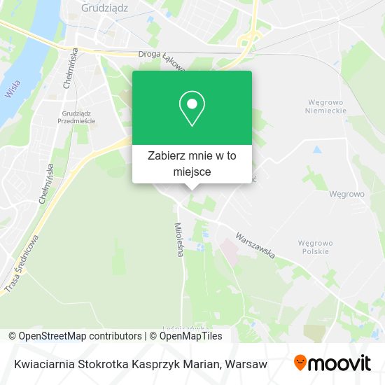 Mapa Kwiaciarnia Stokrotka Kasprzyk Marian