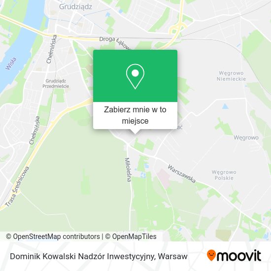 Mapa Dominik Kowalski Nadzór Inwestycyjny