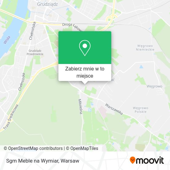 Mapa Sgm Meble na Wymiar