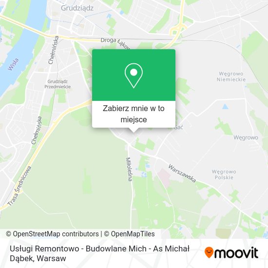 Mapa Usługi Remontowo - Budowlane Mich - As Michał Dąbek