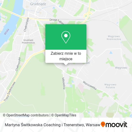 Mapa Martyna Świtkowska Coaching i Trenerstwo