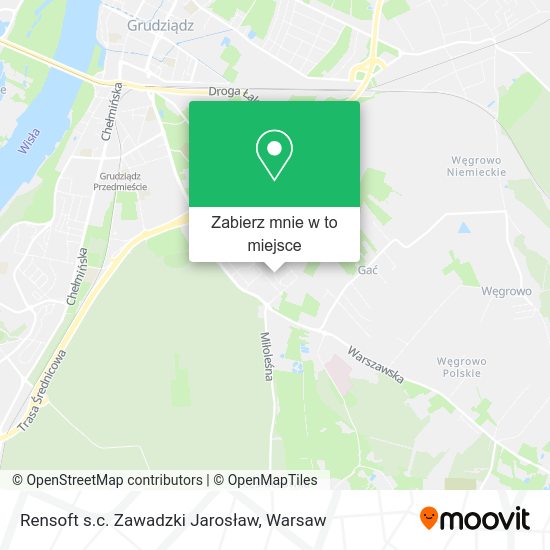 Mapa Rensoft s.c. Zawadzki Jarosław