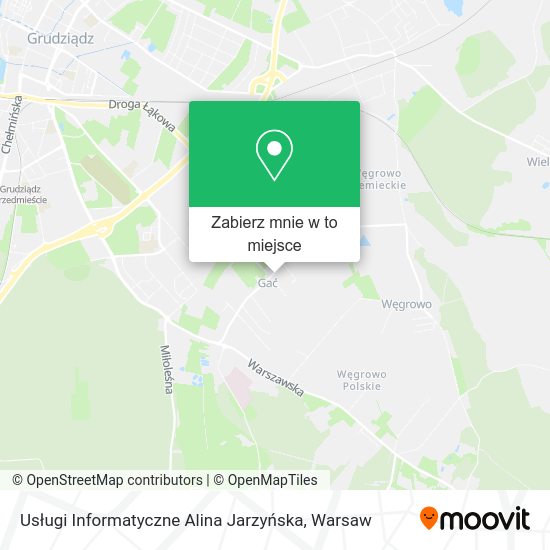 Mapa Usługi Informatyczne Alina Jarzyńska