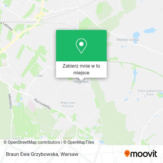 Mapa Braun Ewa Grzybowska