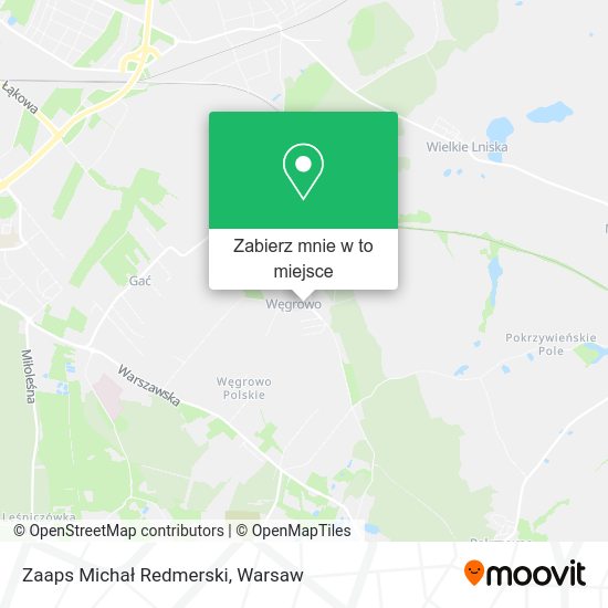 Mapa Zaaps Michał Redmerski