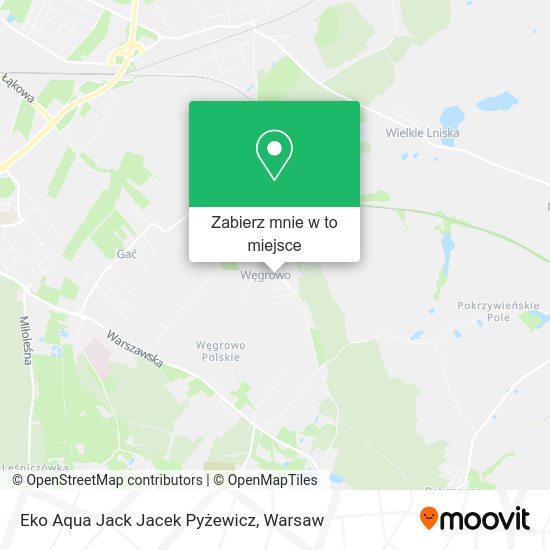 Mapa Eko Aqua Jack Jacek Pyżewicz