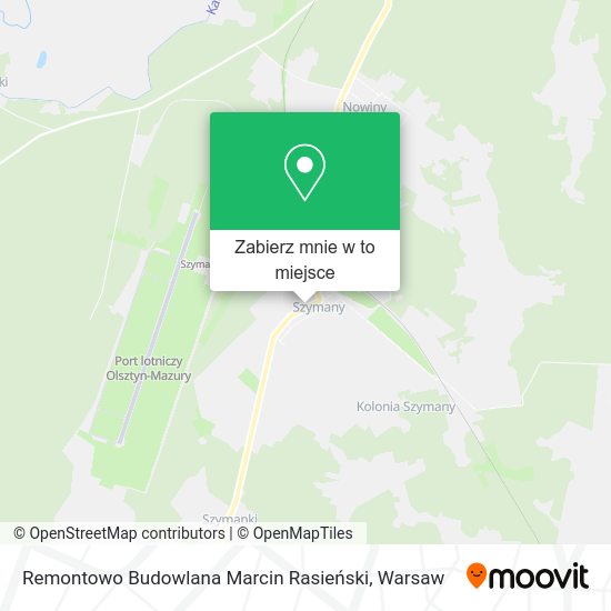 Mapa Remontowo Budowlana Marcin Rasieński