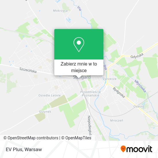 Mapa EV Plus