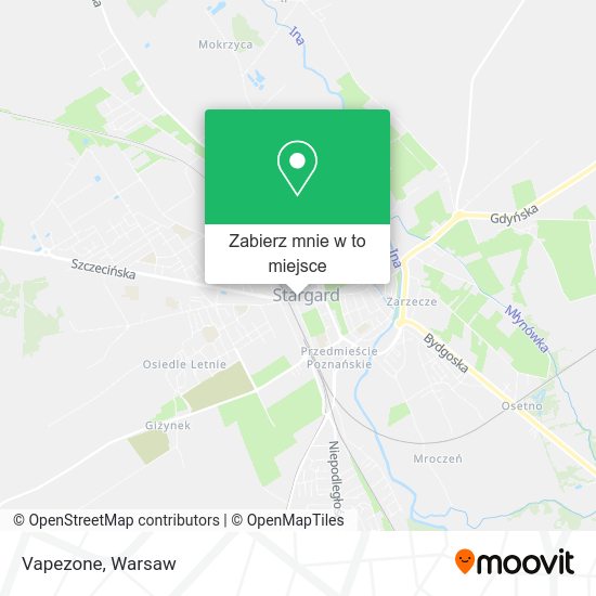 Mapa Vapezone