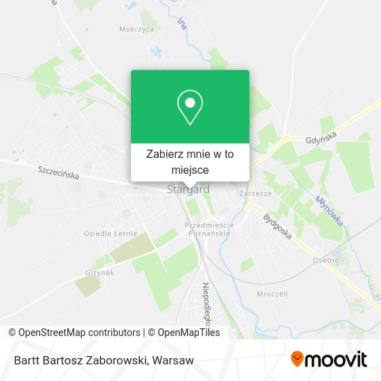 Mapa Bartt Bartosz Zaborowski