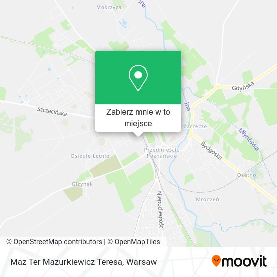 Mapa Maz Ter Mazurkiewicz Teresa