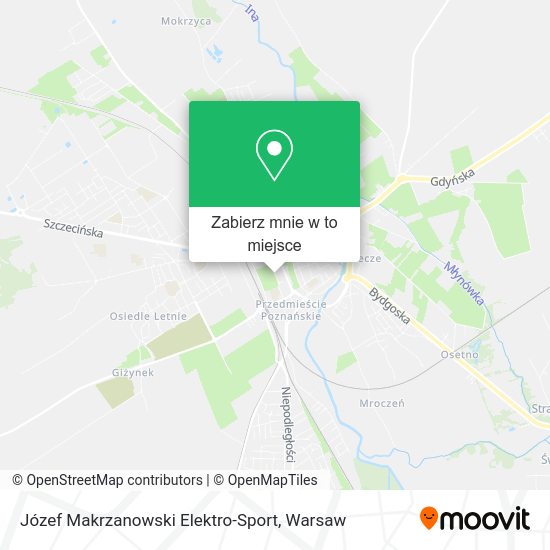 Mapa Józef Makrzanowski Elektro-Sport