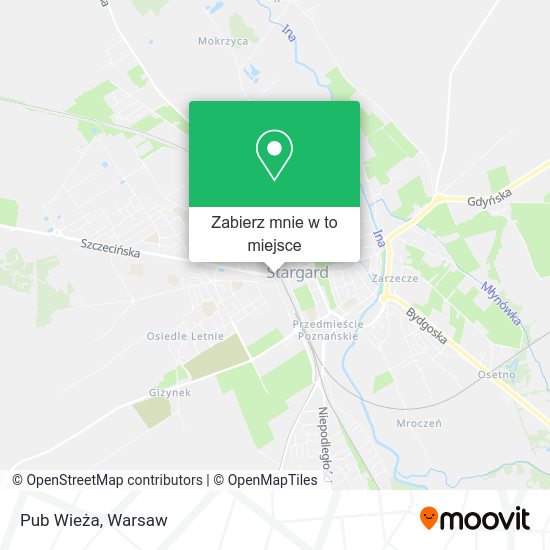 Mapa Pub Wieża