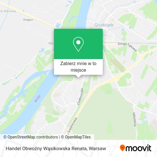 Mapa Handel Obwoźny Wąsikowska Renata