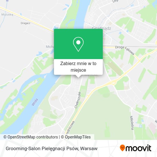 Mapa Grooming-Salon Pielęgnacji Psów