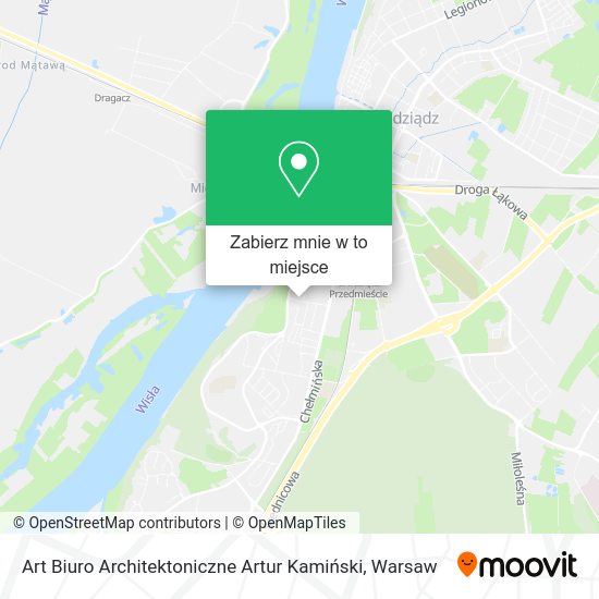 Mapa Art Biuro Architektoniczne Artur Kamiński