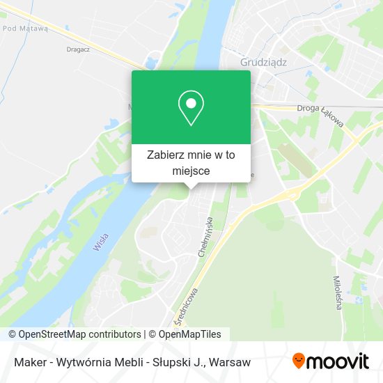 Mapa Maker - Wytwórnia Mebli - Słupski J.