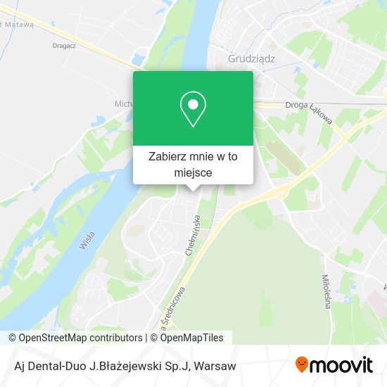 Mapa Aj Dental-Duo J.Błażejewski Sp.J