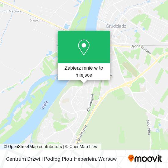 Mapa Centrum Drzwi i Podłóg Piotr Heberlein