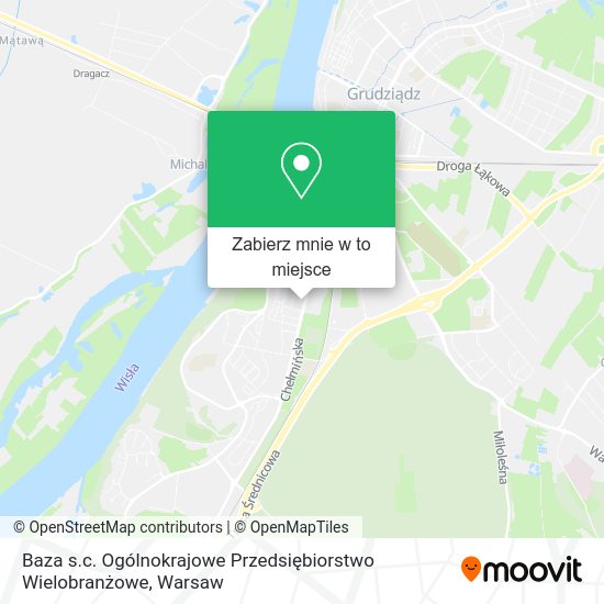 Mapa Baza s.c. Ogólnokrajowe Przedsiębiorstwo Wielobranżowe