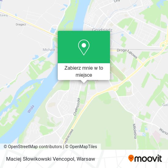 Mapa Maciej Słowikowski Vencopol