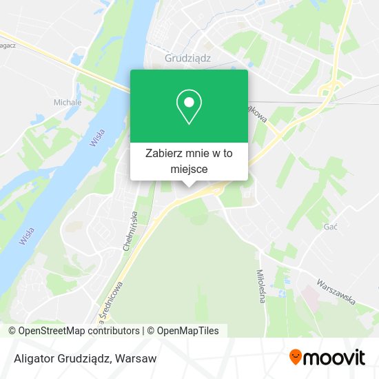 Mapa Aligator Grudziądz