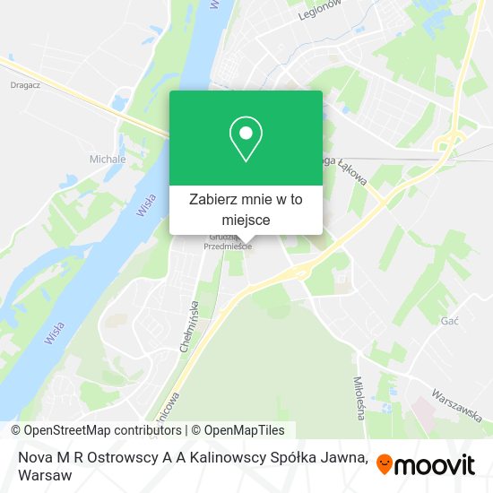 Mapa Nova M R Ostrowscy A A Kalinowscy Spółka Jawna