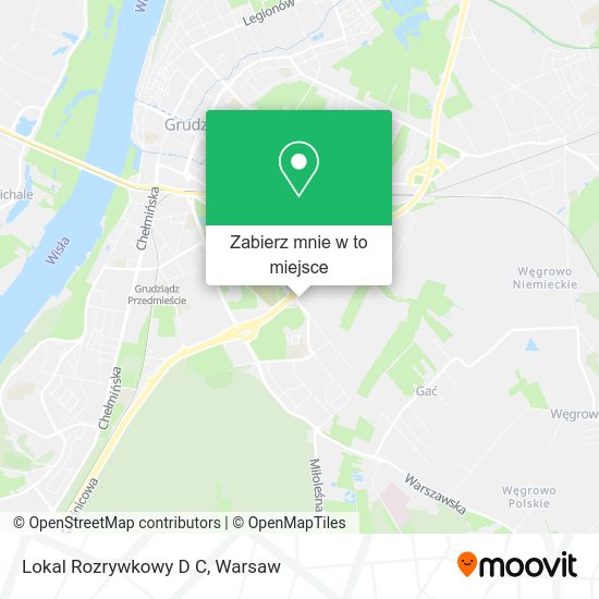 Mapa Lokal Rozrywkowy D C