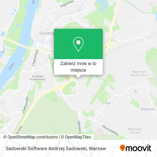 Mapa Sadowski Software Andrzej Sadowski