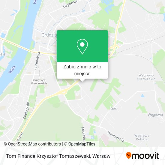 Mapa Tom Finance Krzysztof Tomaszewski