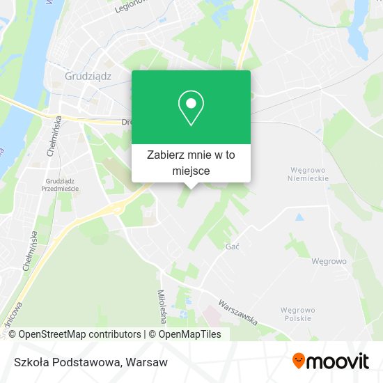 Mapa Szkoła Podstawowa