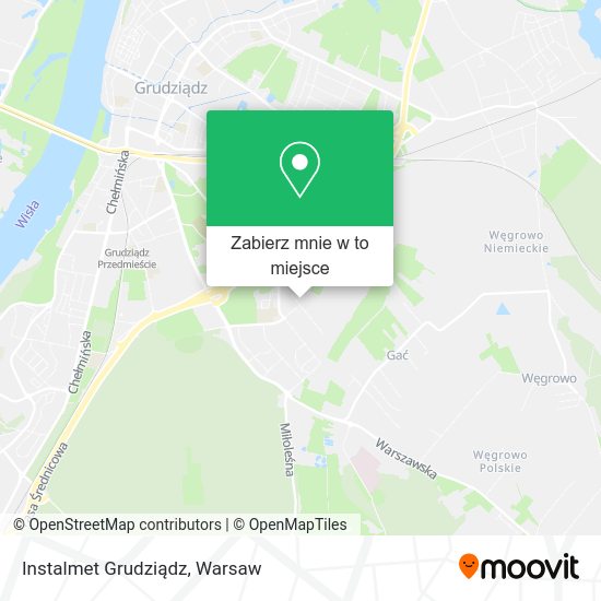 Mapa Instalmet Grudziądz