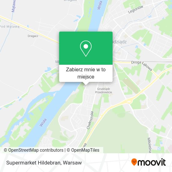 Mapa Supermarket Hildebran