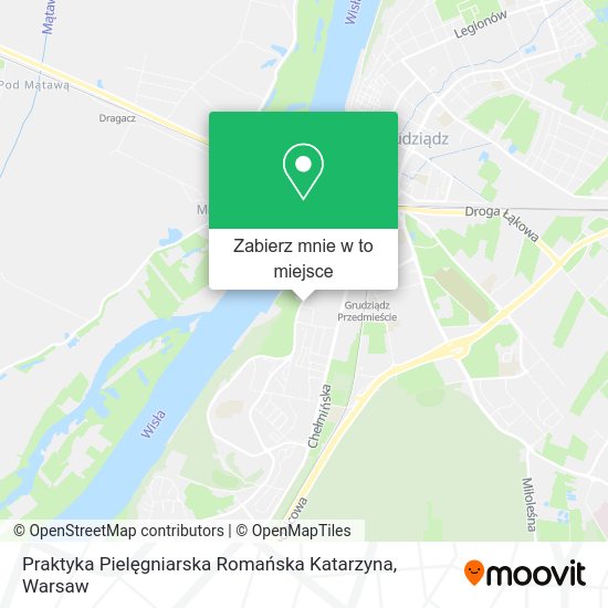 Mapa Praktyka Pielęgniarska Romańska Katarzyna