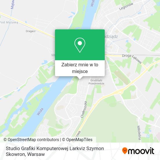 Mapa Studio Grafiki Komputerowej Larkviz Szymon Skowron