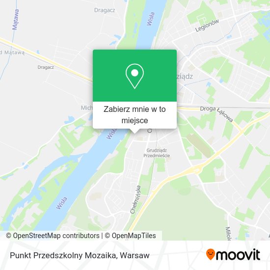 Mapa Punkt Przedszkolny Mozaika