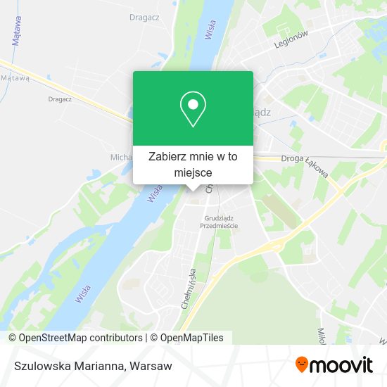 Mapa Szulowska Marianna