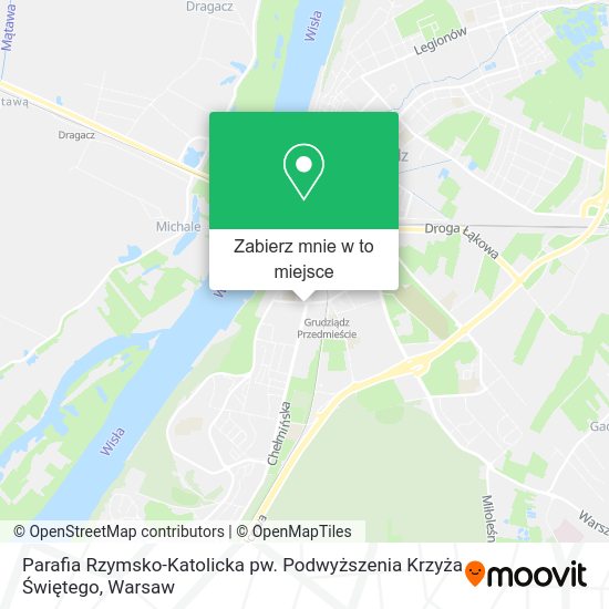 Mapa Parafia Rzymsko-Katolicka pw. Podwyższenia Krzyża Świętego