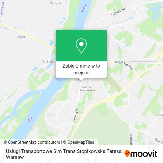 Mapa Uslugi Transportowe Sim Trans Stopikowska Teresa